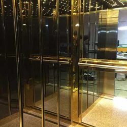 کابین آسانسور استیل میله ای